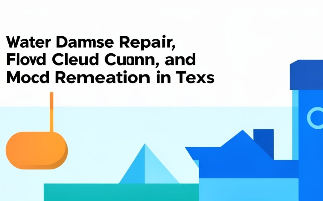 Water Damage Repair, Flood Cleanup, and Mold Remediation in Texas