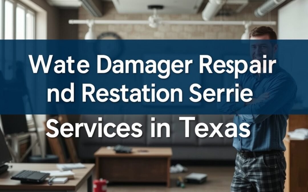 Water Damage Repair and Restoration Services in Texas