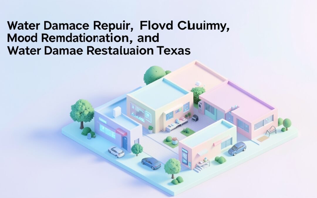 Water Damage Repair, Flood Cleanup, Mold Remediation, and Water Damage Restoration Texas