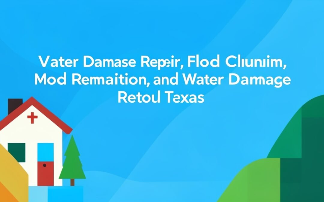 Water Damage Repair, Flood Cleanup, Mold Remediation, and Water Damage Restoration Texas