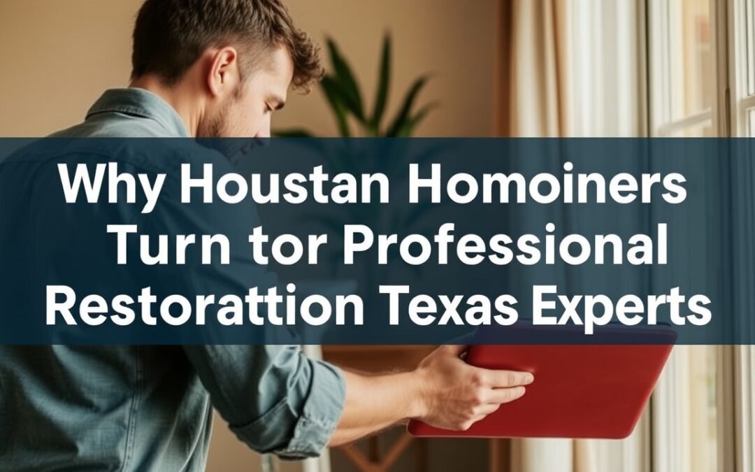 Why Houston Homeowners Turn to Professional Water Damage Restoration Texas Experts